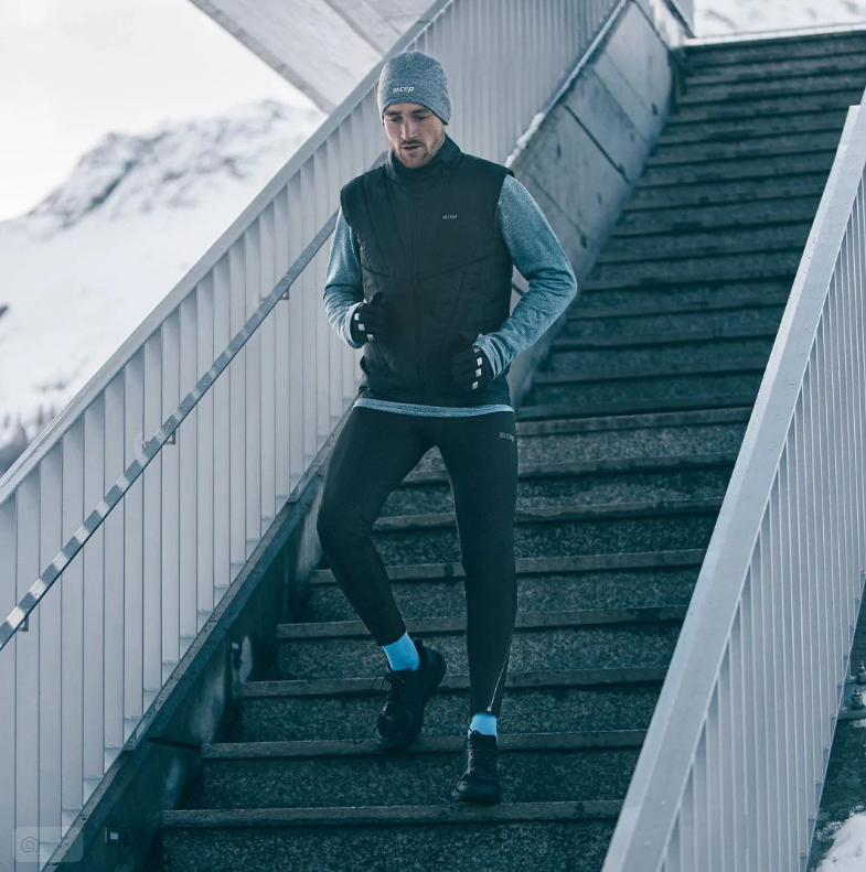 Тайтсы утепленные CEP C693TM для бега, мужские купить в OrtoMir24